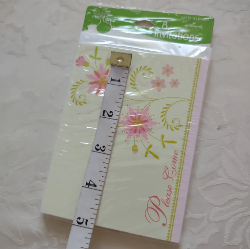 Invitations vintage Pink floral printed
